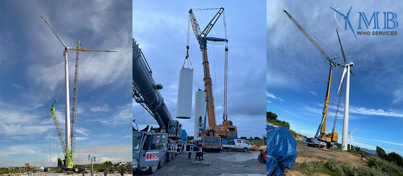Main crane rental and Pre-assembly crane rental
