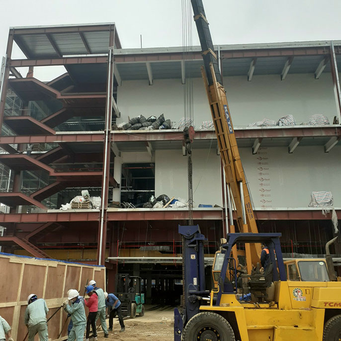 rental crane in Bac Ninh