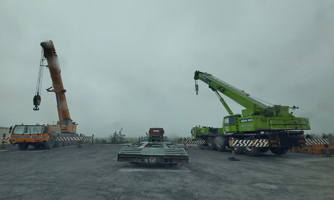 rental crane in binh phuoc