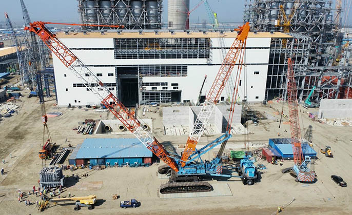 rental crane in long an