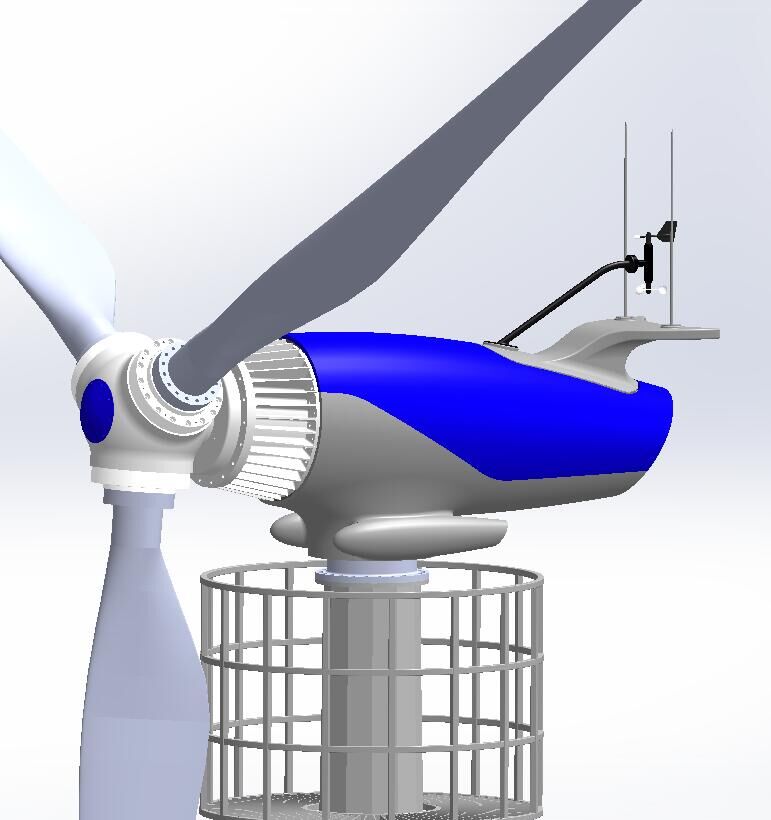 Tuabin gió có điều khiển độ cao mới từ 5kw, 10kw, 20kw, 30KW