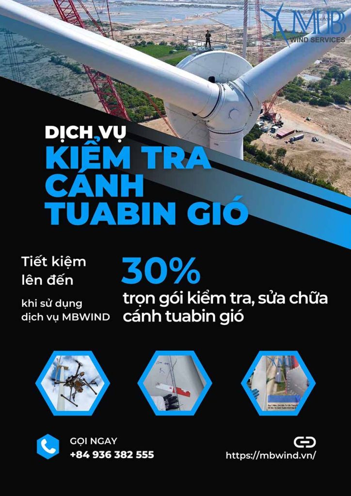 Dịch Vụ Kiểm Tra Cánh Tuabin Gió 1 Dịch vụ kiểm tra tiết kiệm 30%